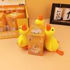 1Pc Long Neck Duck Squishy Toy–Slow Rise Yellow Duck Stress Ball,Cute Decompression Fidget for Students, Soft Anxiety Relief Toy