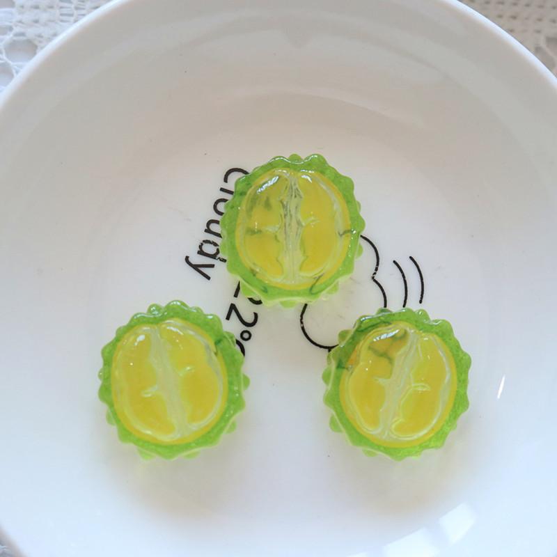 10Pcs Mini Kawaii Cute Watermelon Fruit Flat Back Cabochons Scrapbook Diy Party Hairpin Accessories Home Decoration Craft