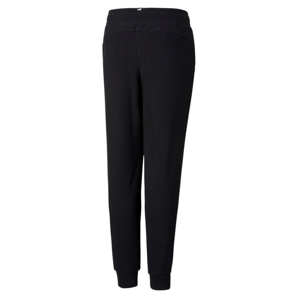 PUMA Ess Logo Pants cotton blend black