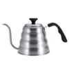 Stainless Steel Coffee Tea Pot Pouring Drip Kettle with Gooseneck and Built In Thermometer 1.2L