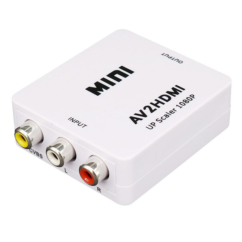 1080P AV to HDMI Video Converter for RCA Devices & Game Consoles