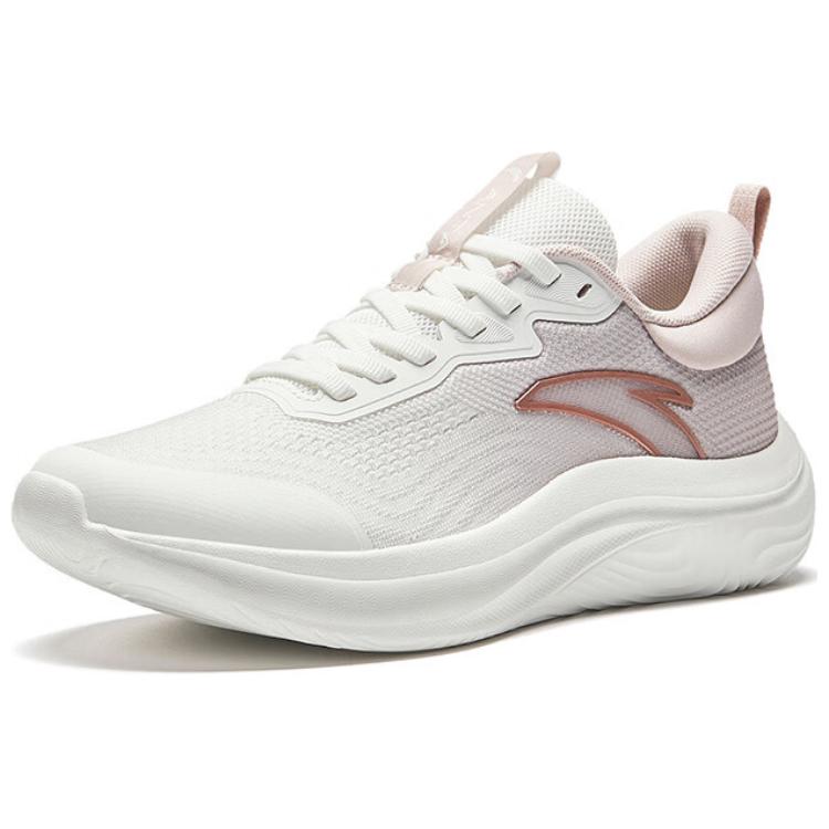 

Anta Thick Sole Comfortable Non-Slip Wear-Resistant Low-Top Casual Running Shoes Women sneaker White Gray 122437761R-3 36
