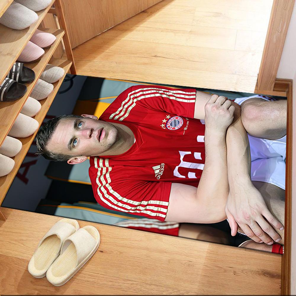 Bayern Munich Floor Rug Office Rug Design for Bedrooms Foyer Outdoor Entryway Anti-slip Rug Anime Office Decor Perfect Birthday/Christmas Gift Idea