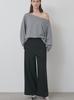 Suit Pants 16WFP254020 Black [Styling] High-Waisted Women's