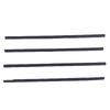 4PCS Car Outer Window Rubber Weatherstrip 80821 1DA0A Black Outer Window Trim Seal Belt Replacement for X Trail T31
