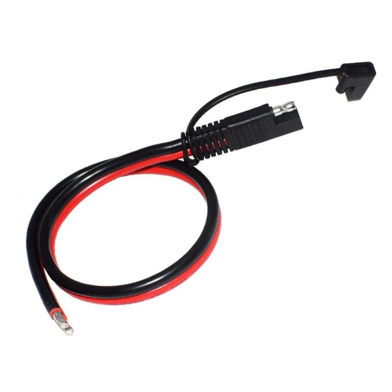 5pcs SAE Connectors Cable 12AWG 1 Foot Suitable for Solars Devices and Emergency Backups Power Solution Daily Use