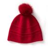 Soft Cashmere Autumn and Winter New Style Women's Fashion Casual Ear Protection Ball Ball Pile Hat Fashionable Knitted Hat