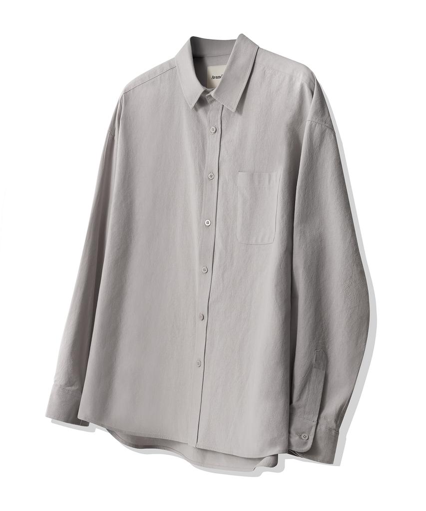 AVANDRESS Overfit Plain Shirt_10Colors (A Type)