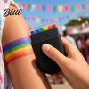 Kids Safe Face Paint 2Pcs Rainbow Stick 6 Color Painting Crayons for Adults Stick Washable Party Body Halloween Sports Games Festivals,