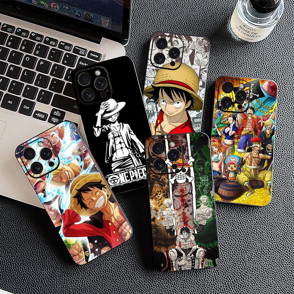 for Samsung Galaxy A17 A07 A04 j7 J5 J2 Prime J8 A01 A02 A03 A23 A71 A72 A41 M56 M23 Case One Pieces Luffy Roronoa Zoro Sanji