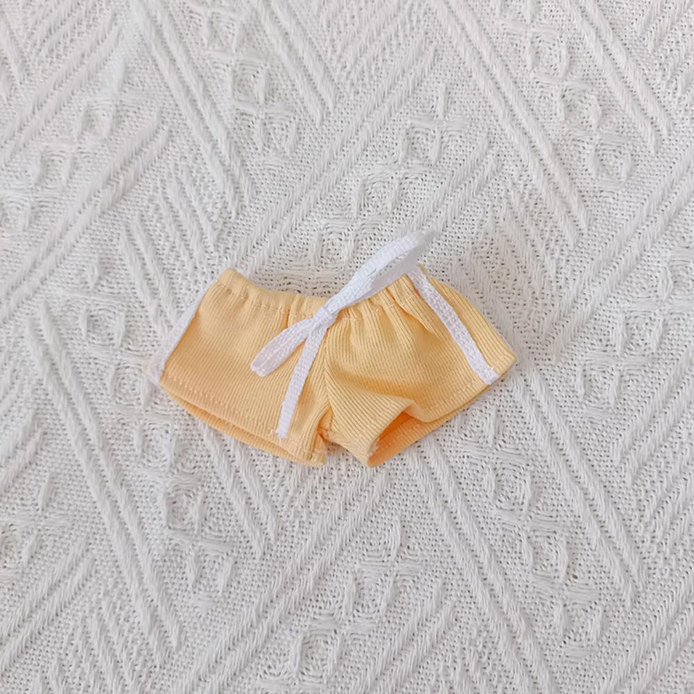 

Labubu Doll Clothes Fashion Hoodies Summer Vest Color Match Shorts Dolls Accessories Cute Decoration Little Clothes 08