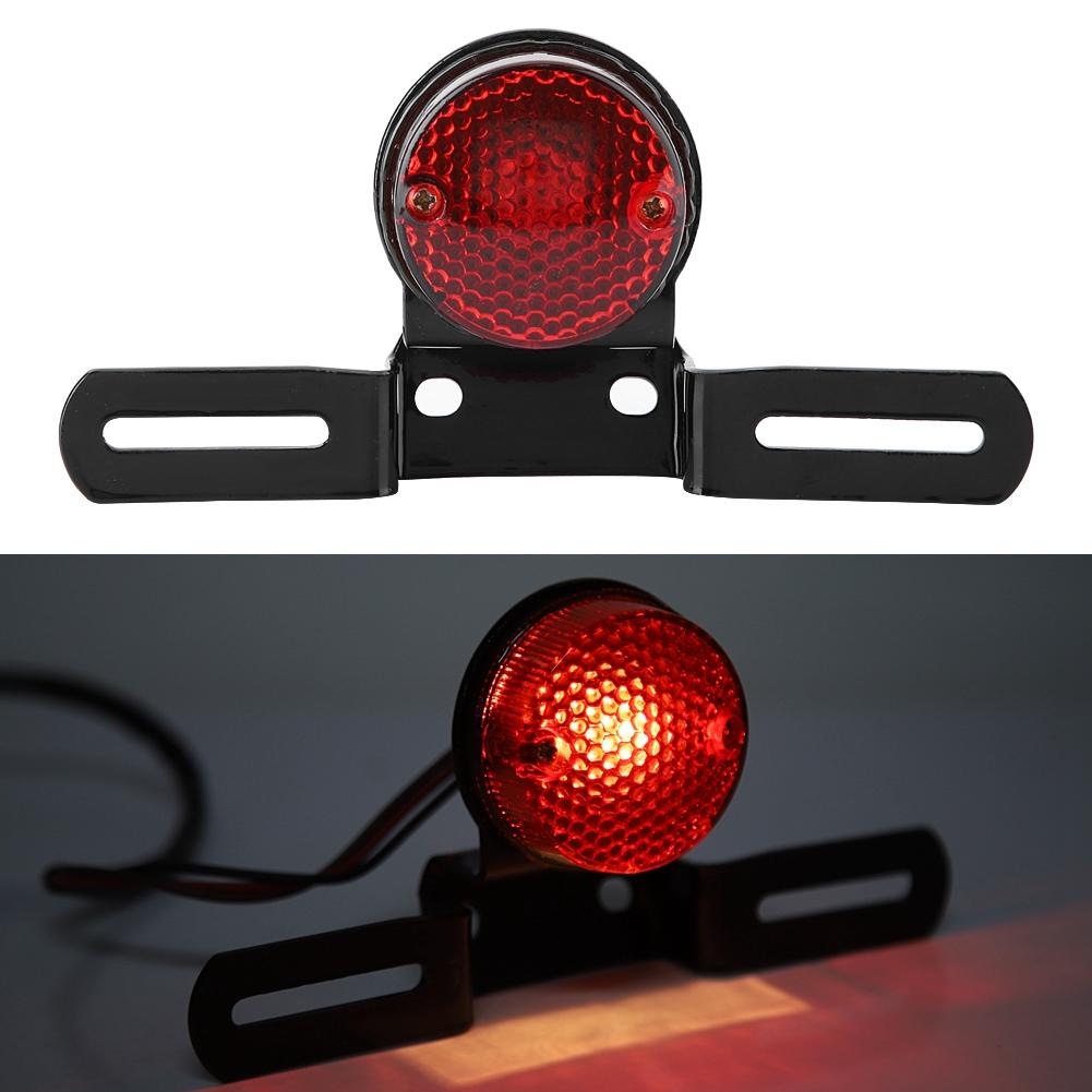 12V Motorcycle Modified LED Brake Tail Light Rr Lamp Waterproof