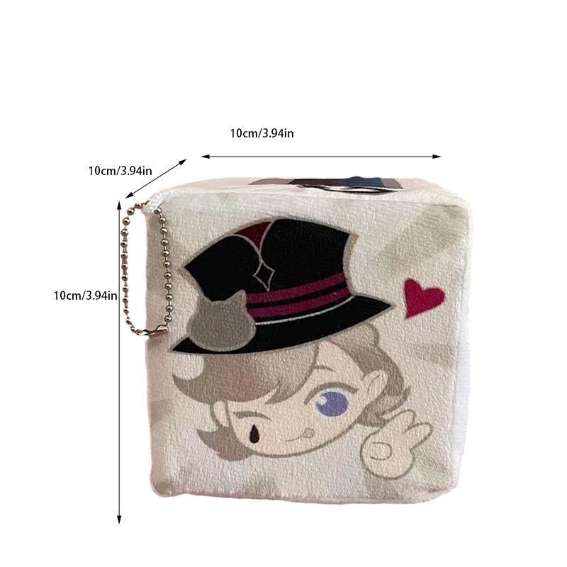 

Геншин Лини Импакт Квадратная Подушка Подушка Детская Украшение на День Рождения Подарки 10cm/3.94in