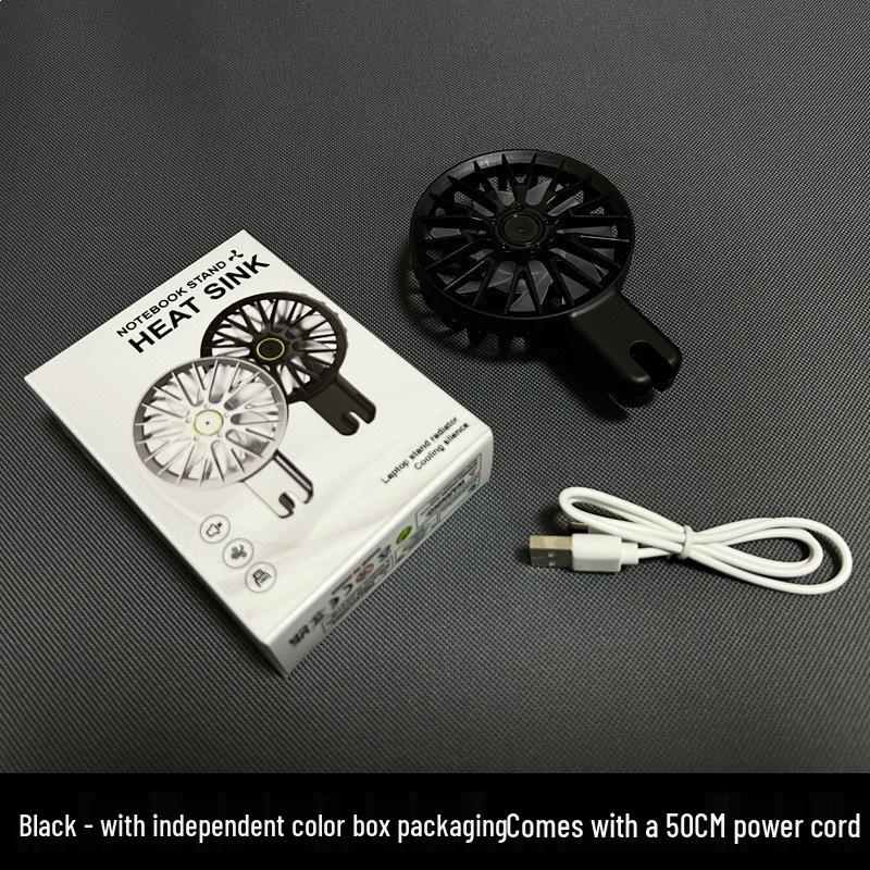 N3 Portable Aluminum Laptop Stand with Fan Cooling and Adjustable Storage for Tablet Support