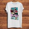Gojo Satoru TeamItadori YujiKugisaki NobaraMegumiLustiges Anime T-ShirtWeißes Lässiges Kurzarm-T-ShirtJJK Unisexga Unisex Tee