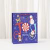 6/10pcs StoBag Christmas Party Paper Tote Bags Recyclable Gift Bags for Candy Cookies Classroom Exchange Winter Events