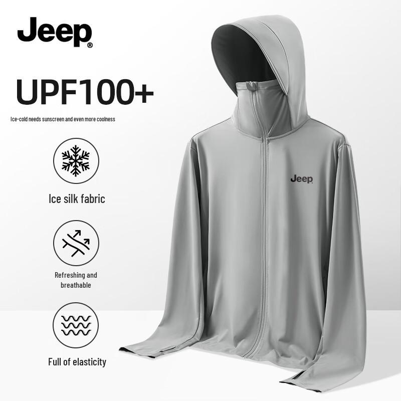JEEP Men s Sun Protection Hoodie S
