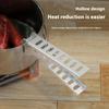 Anti-Scalding Alloy Pot Clip Heat Resistant Bowl Gripper Kitchen Accessories Home Outdoor Pan Dish Food Clamp Practical Tool