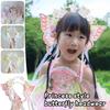 Serre-tête Fleur Papillon Perle - Couronne Artificielle Fait Main Bricolage Bijoux de Cheveux pour Filles, Accessoires de Fête et de Mariage