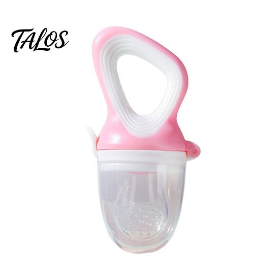 Fresh Food Feeder for Baby Silicone Fruit Pacifier, Self Feeding And Teething Easy Grip Teether Relief Toy, to Hold Seamless Odorless Toddler Nibbler