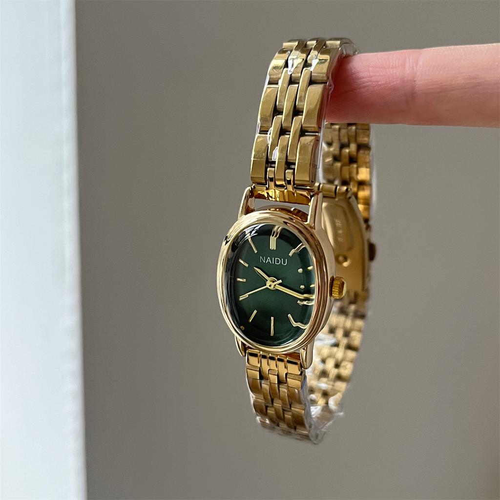 Elliptical dial women's watch strip nail women's watch casual light luxury watch women's watch