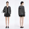 JNBY 26 Spring New Hooded Wool Knit Cardigan