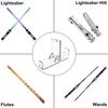 Display Holder Acrylic Lightsaber Display Stand Desktop Decorative Display Stand with Antiskid Pad Sword Holder