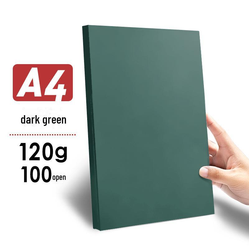 Zpevněný barevný kartonový papír Yuanhao A4 - 120G/160G pro kutily, tvoření ve školce a tisk