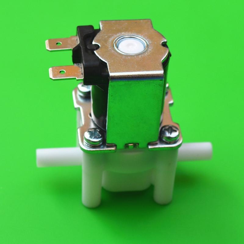 Elektrisches Magnetventil für Ventil Normalerweise Geschlossen Wassermagnetventil für Ventil Kunststoff Schnellanschluss für 1/4 Zoll Rohre 12V 24V 220V