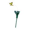 3 Stück solarbetriebener fliegender flatternder gefälschter Schmetterling?Pfahl-Gartendekoration