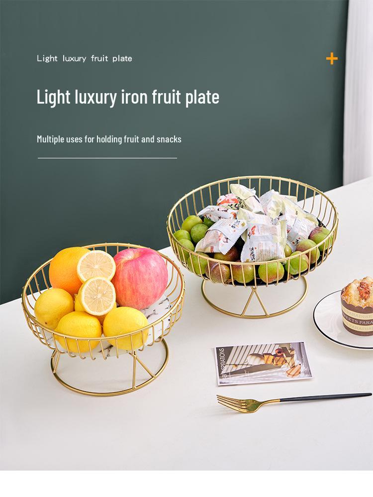 High-Value Celebrity Fruit and Snack Plate for Living Room