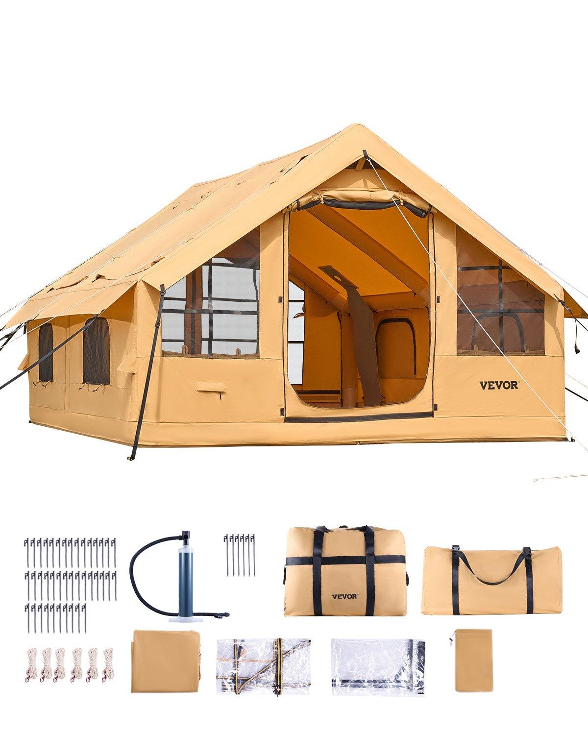 VEVOR Inflatable Tents for Camping, 5-8