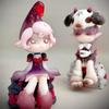 Koi Spice Princess Magic Town Series  Toys Kawaii Anime Action Figure Caixa Caja Surprise  Dolls Girls Gift
