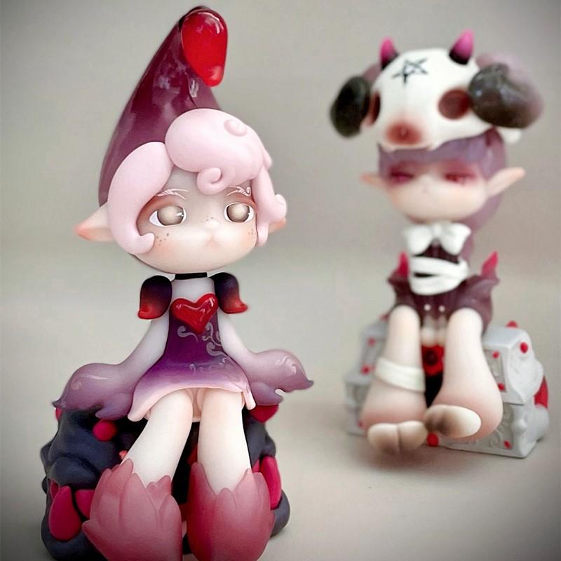 Koi Spice Princess Magic Town Series Toys Kawaii Anime Action Figure Caixa Caja Surprise Dolls Girls Gift