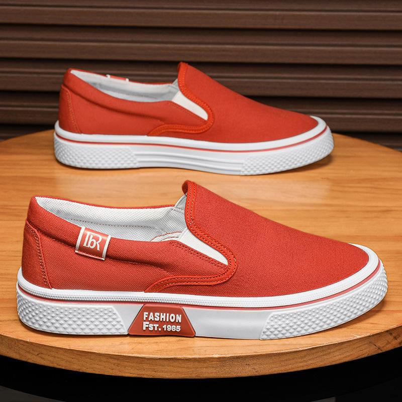 Canvas Summer New Men's Casual Daily Versatile Sports Breathable Flat Baseplate Shoes Men's Shoes