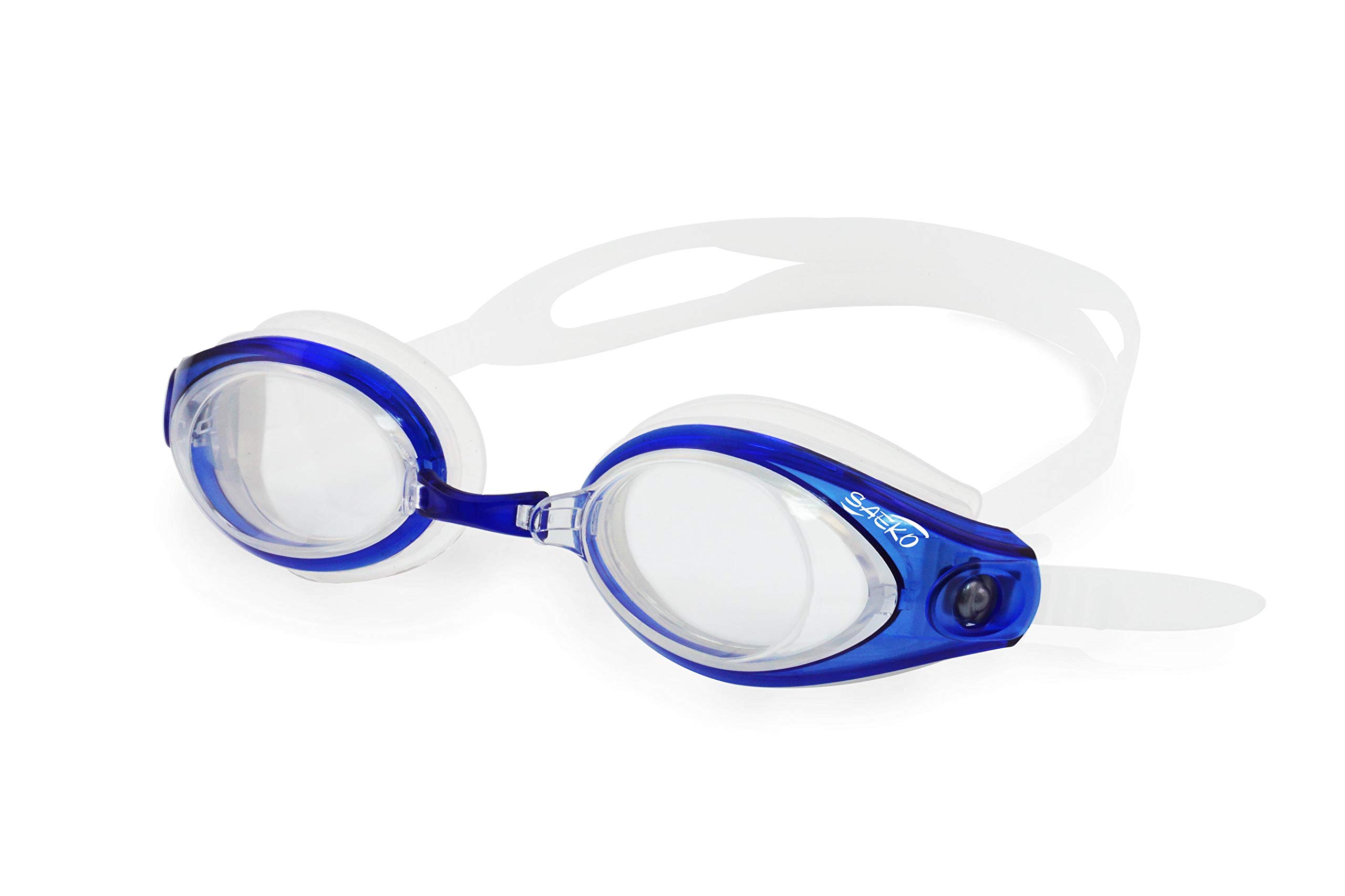 

Saeko S42 Vision Swimming UV Adjustable 4 Nose Strap Unisex Goggles, Anti-Fog, Protection, Strap, Sizes,
