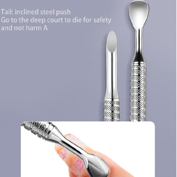 Metal Cuticle Remover Nail Cleaner Manicures and Pedicures Tool Cuticle Pusher