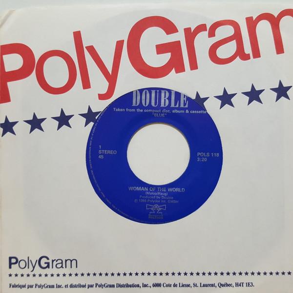 

7inch Record DOUBLE Woman Of The World POLS118 POLYDOR 1986 Canada SoulFunk Used