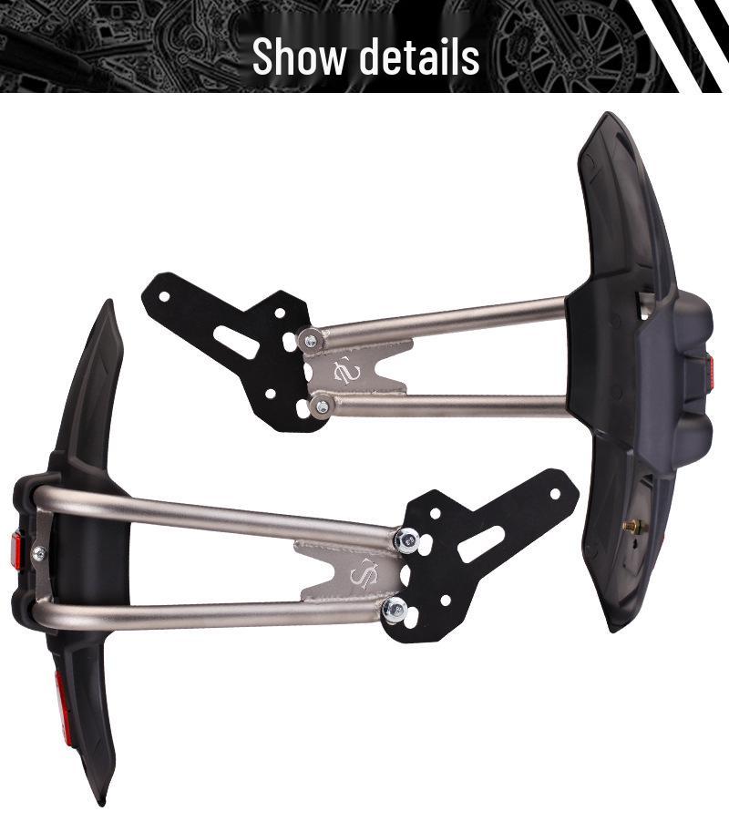 Thickened Rear Mudguard with Reflector for Jinpeng Benelli TRK502X Motorcycle