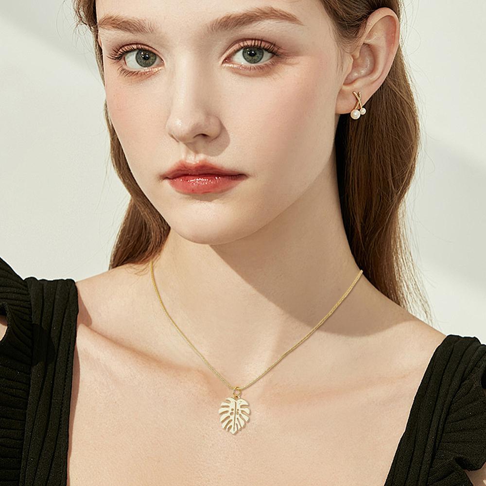 50Pcs Baking Paint Alloy Pendants Tropical Leaf Charms for DIY Accessories Lead Free & Cadmium Free Monstera Leaf Light Goldenrod Yellow