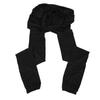 2 In 1 Long Hair Bonnet for Sleeping Hair Extensions Braids Dreads Weaves Protection Sleep Bonnet Black