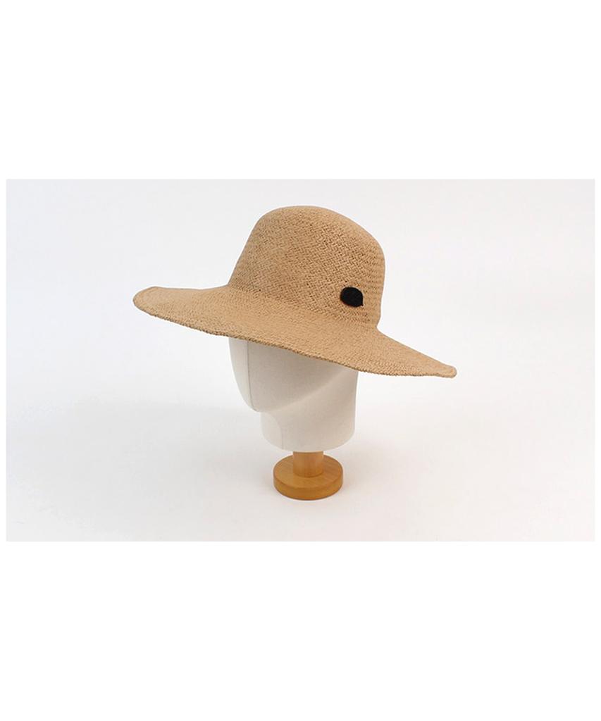 Summer Brown Round Panama Hat