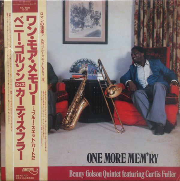 LP Record BENNY GOLSON One More Memry RJL8026 BAYSTATE 1982 Japan Obi Jazz Used
