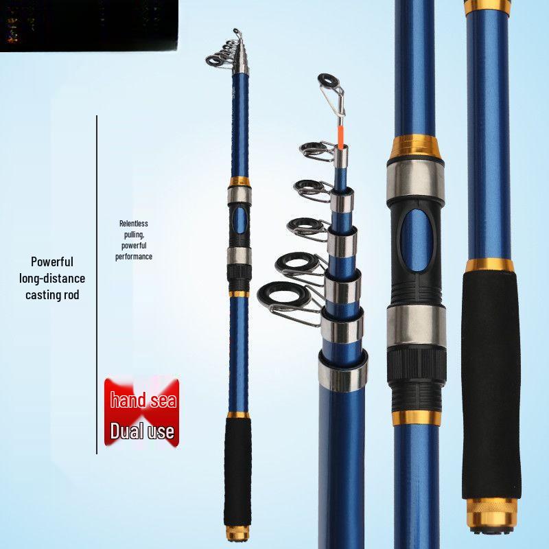 Ultra-Hard Long Casting Sea Rod Set - Complete Fishing Gear