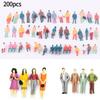 Model Figures Model People Standing And Sitting Model People Versatile 100% Brand New 1:87 H0 Beautiful Figures