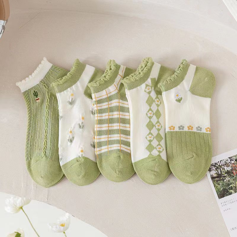 Female Spring and Summer Fashion New Lovely Small Fresh College Style Socks