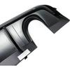 Rear Diffuser Compatible with 20122014 Dodge Charger SRT8 V2 Style Rear Bumper Diffuser Lip Splitter Valance Matte Black for En