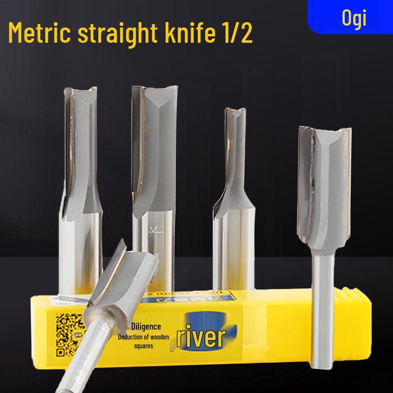 Kawaki Blade Metric Straight Knife Woodworking Tool - Engraving & Panel Cutting 1801