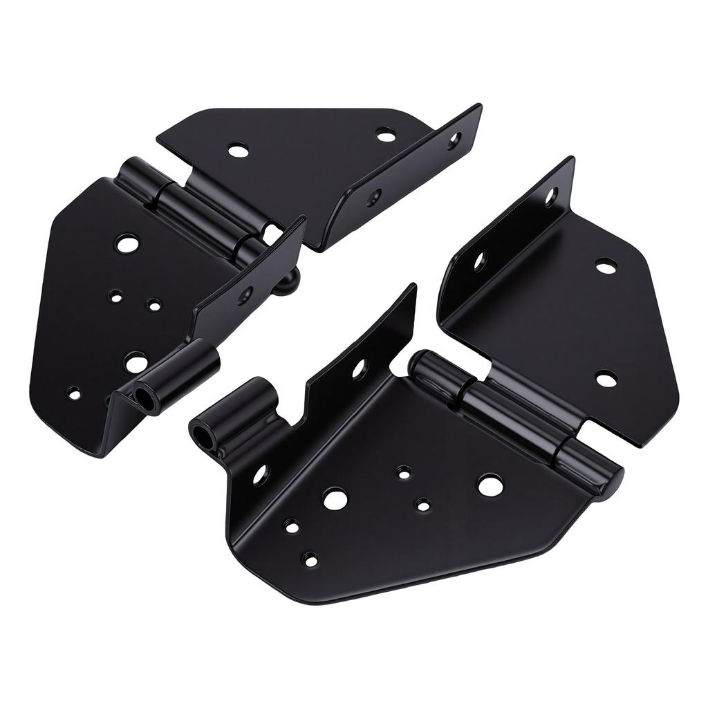 1 Pair Windshield Frame Hinges Driver Passenger Side Replacement for Jeep Wrangler YJ CJ 1976 1995 J5462425