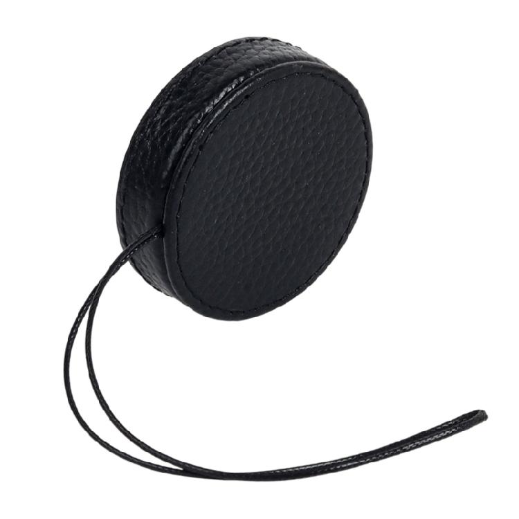 

Leather Front Lens Cap Cover Protector Hood for Mini EVO Camera Lens Cover Dustproof Protective Cover with Lanyard чорний
